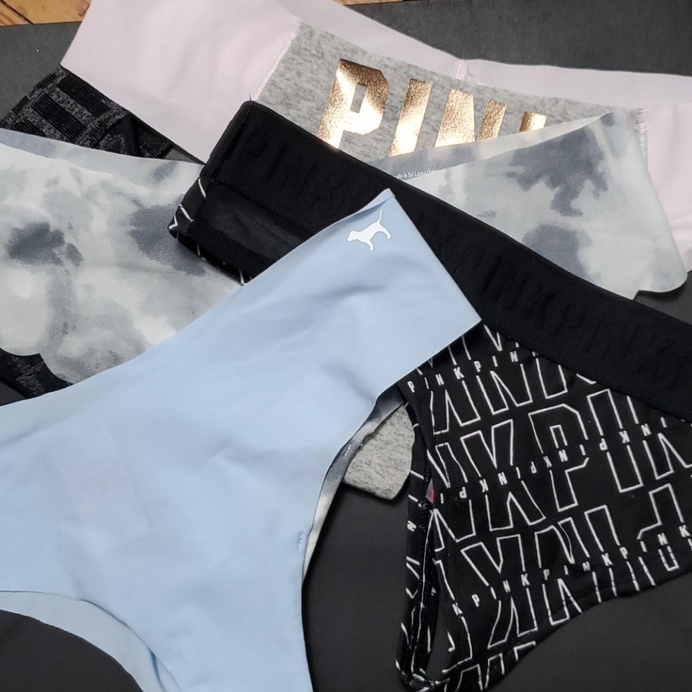 Pink Victoria's Secret panty set #5